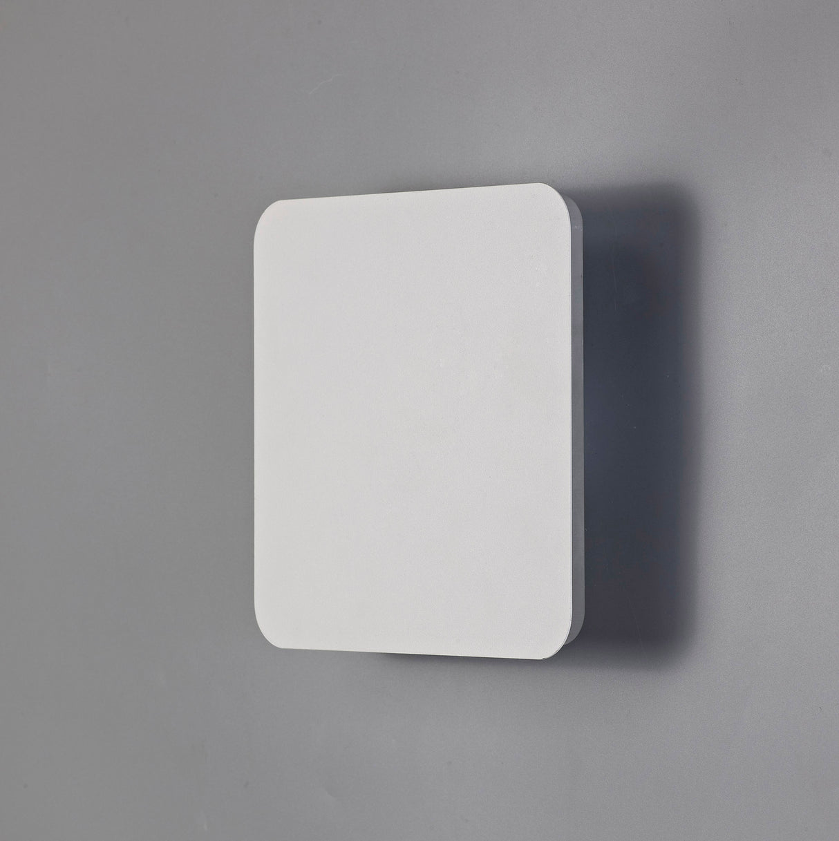 Proctor Magnetic Base Wall Lamp, 12W LED 3000K 498lm, 20/19cm Square Centre, Sand White/Acrylic Frosted Diffuser