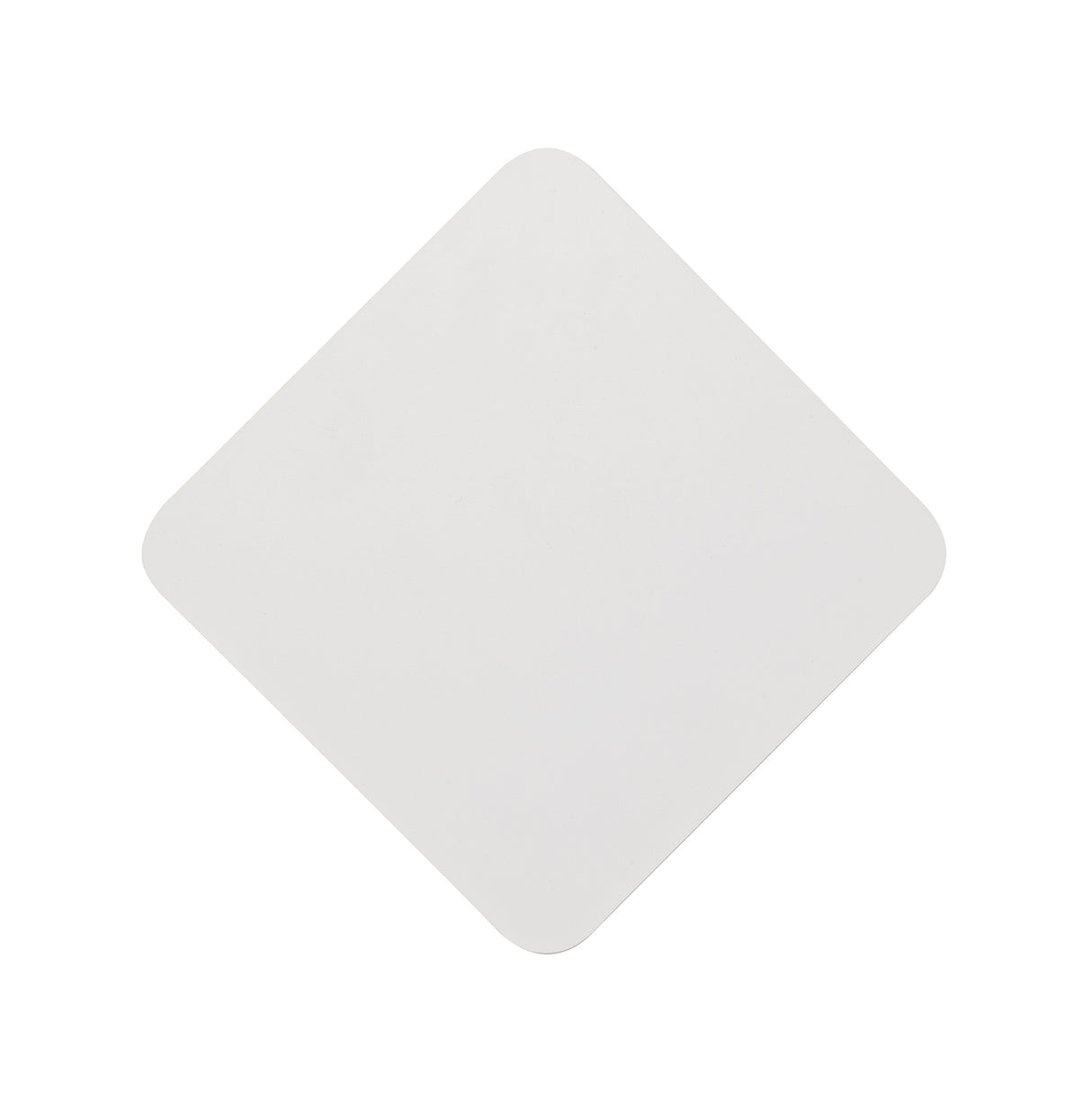 Proctor Magnetic Base Wall Lamp, 12W LED 3000K 498lm, 20/19cm Diamond Centre, Sand White/Acrylic Frosted Diffuser