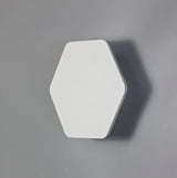 Proctor Magnetic Base Wall Lamp, 12W LED 3000K 498lm, 20/19cm Horizontal Hexagonal Centre, Sand White/Acrylic Frosted Diffuser