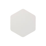 Proctor Magnetic Base Wall Lamp, 12W LED 3000K 498lm, 20/19cm Vertical Hexagonal Centre, Sand White/Acrylic Frosted Diffuser