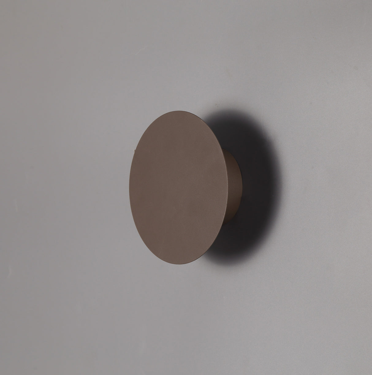 Proctor Magnetic Base Wall Lamp, 12W LED 3000K 498lm, 15cm Round, Coffee