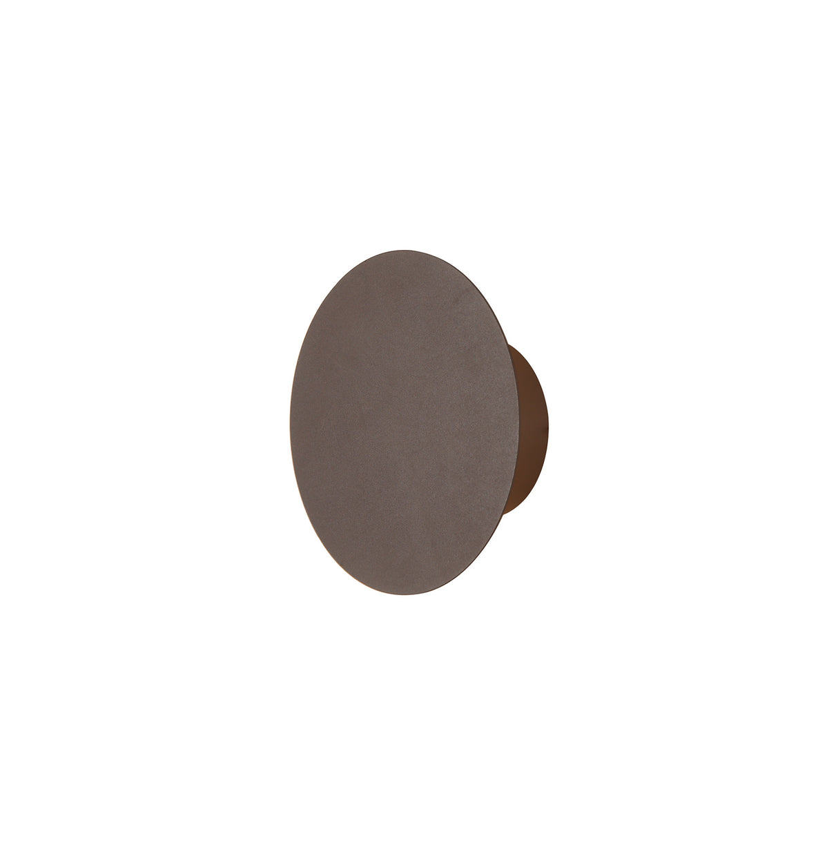 Proctor Magnetic Base Wall Lamp, 12W LED 3000K 498lm, 15cm Round, Coffee