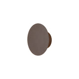 Proctor Magnetic Base Wall Lamp, 12W LED 3000K 498lm, 15cm Round, Coffee