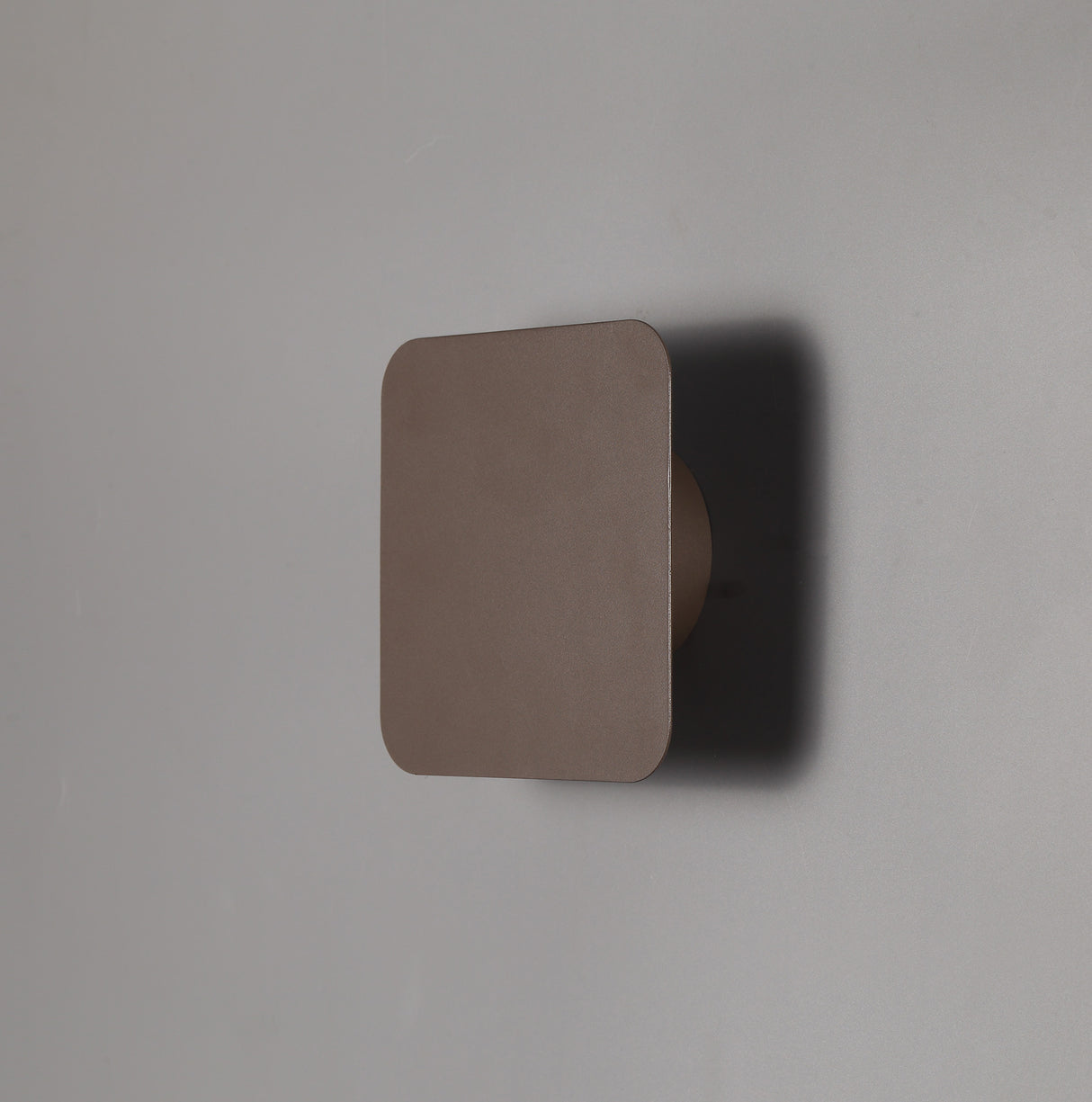 Proctor Magnetic Base Wall Lamp, 12W LED 3000K 498lm, 15cm Square, Coffee