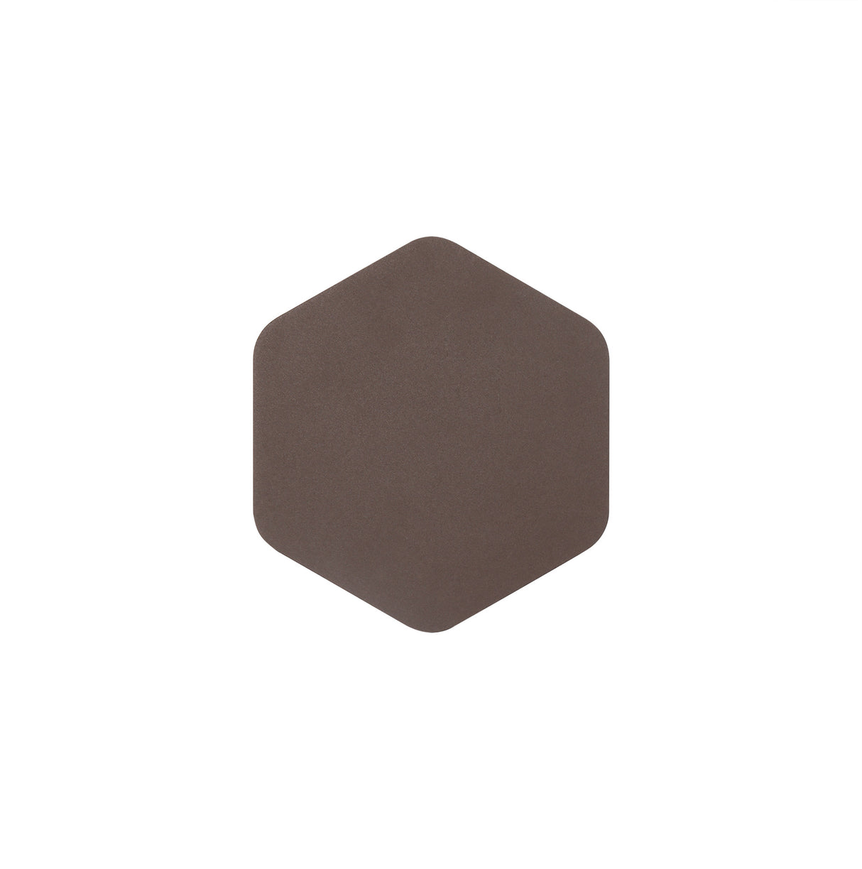 Proctor Magnetic Base Wall Lamp, 12W LED 3000K 498lm, 15cm Vertical Hexagonal, Coffee