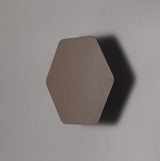 Proctor Magnetic Base Wall Lamp, 12W LED 3000K 498lm, 20cm Horizontal Hexagonal, Coffee