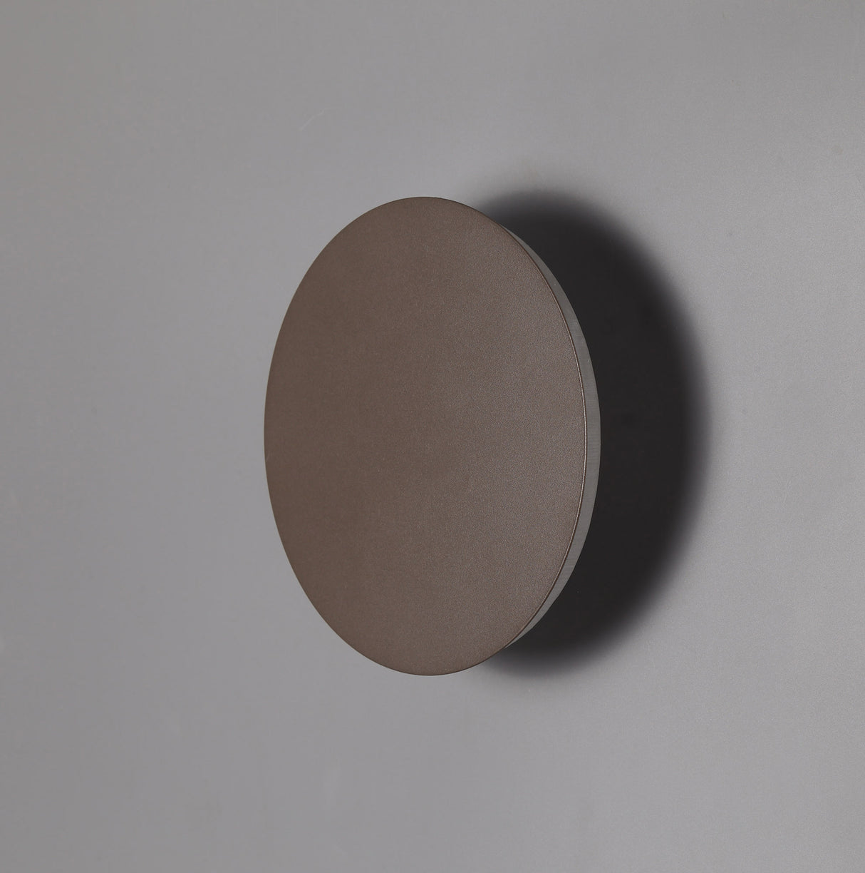 Proctor Magnetic Base Wall Lamp, 12W LED 3000K 498lm, 20/19cm Centre, Coffee/Acrylic Frosted Diffuser