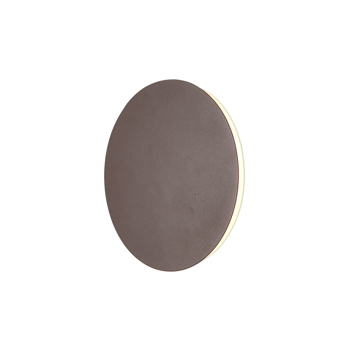 Proctor Magnetic Base Wall Lamp, 12W LED 3000K 498lm, 20/19cm Centre, Coffee/Acrylic Frosted Diffuser