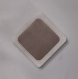 Proctor Magnetic Base Wall Lamp, 12W LED 3000K 498lm, 15/19cm Diamond Centre, Coffee/Acrylic Frosted Diffuser