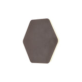 Proctor Magnetic Base Wall Lamp, 12W LED 3000K 498lm, 20/19cm Horizontal Hexagonal Centre, Coffee/Acrylic Frosted Diffuser
