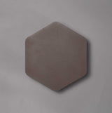 Proctor Magnetic Base Wall Lamp, 12W LED 3000K 498lm, 20/19cm Vertical Hexagonal Centre, Coffee/Acrylic Frosted Diffuser