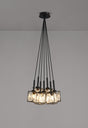 Swindlehirs Satin Black 7 x G9 1.5m Cluster Pendant