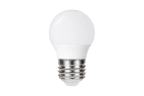ILGOLFE27DE090 - Integral 4.2w LED Golf Ball 4000K Frosted Dimmable E27 470lm