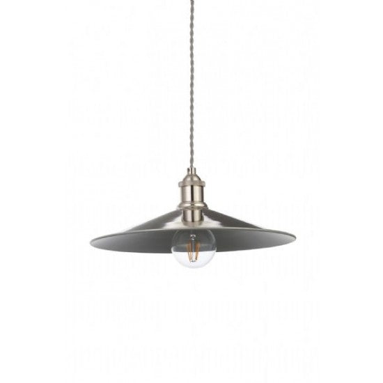 Forum INL-33819-POLNIC Rigel Large Polished Nickel Diner Shade