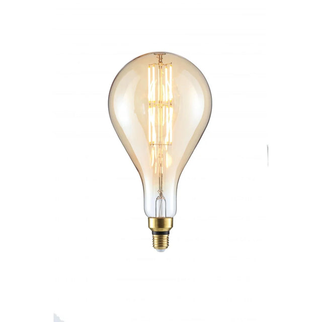 Forum INLIGHT 6W E27 Oversized LED Filament Pear Lamp Amber 2000K 450lm – INL-34029-AMB