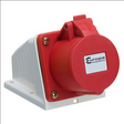 Europa 415V 16A 3P+N+E Surface Socket IP44 - ISS165N