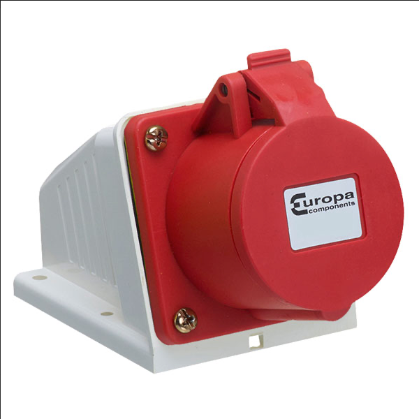 Europa 415V 16A 3P+N+E Surface Socket IP44 - ISS165N
