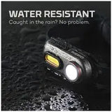 NEBO SPORTS Einstein 400 Rechargeable Head Torch -  NEB-HLP-0005-G