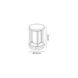 Phillips Pillar Lamp, 1 x E27, IP65, Anthracite, 2yrs Warranty