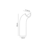 Waldron Uplighter Wall Lamp, 1 x 4.5W LED, 3000K, 275lm, White Paintable Gypsum, 3yrs Warranty