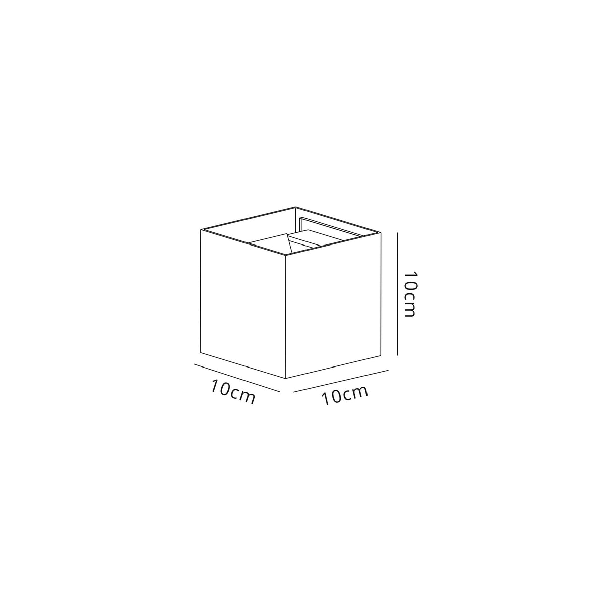 Jessup Up & Downward Lighting Wall Lamp, 2 x 3W LED, 3000K, 400lm, IP54, Black/Silver, 3yrs Warranty