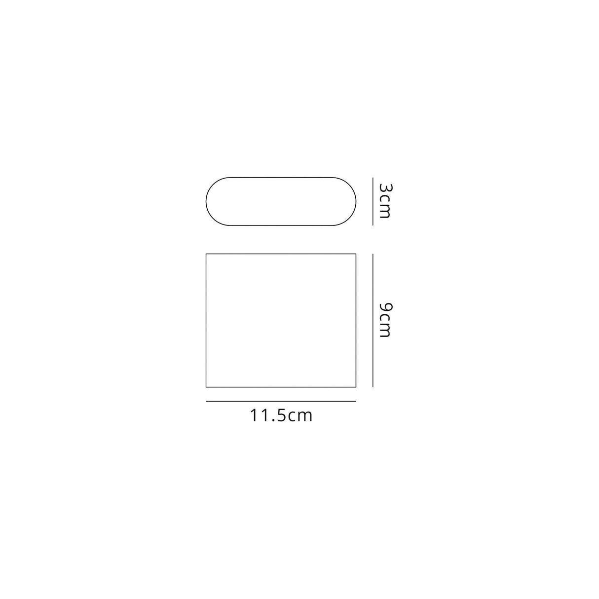 Mitchell Up and Downward Lighting Wall Lamp, 2 x 3W LED, 3000K, 350lm, IP54, Black/Silver, 3yrs Warranty