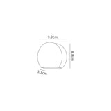 Turner Wall Lamp, 1 x 3W LED, 3000K, 270lm, IP54, Dark Brown, 3yrs Warranty