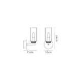 Gates Wall Lamp Switched, 1 x E14, Polished Gold