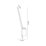 Turnbull Wall Lamp, 1 x 8W LED, 3000K, 560lm, Sand White/Polished Chrome, 3yrs Warranty