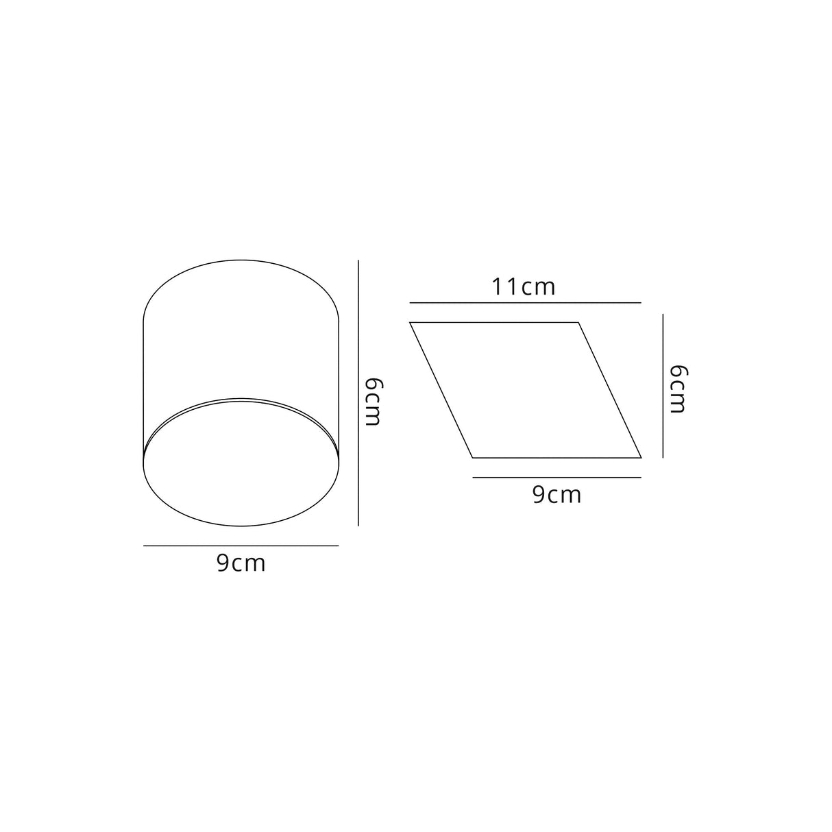 Steels Spotlight 10.5cm Round 1 x 10W LED, 3000K, 700lm, Sand Anthracite, 3yrs Warranty