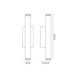 Robson Wall Lamp, 2 x 3W LED, 3000K, 300lm, IP54, Polished Chrome, 3yrs Warranty