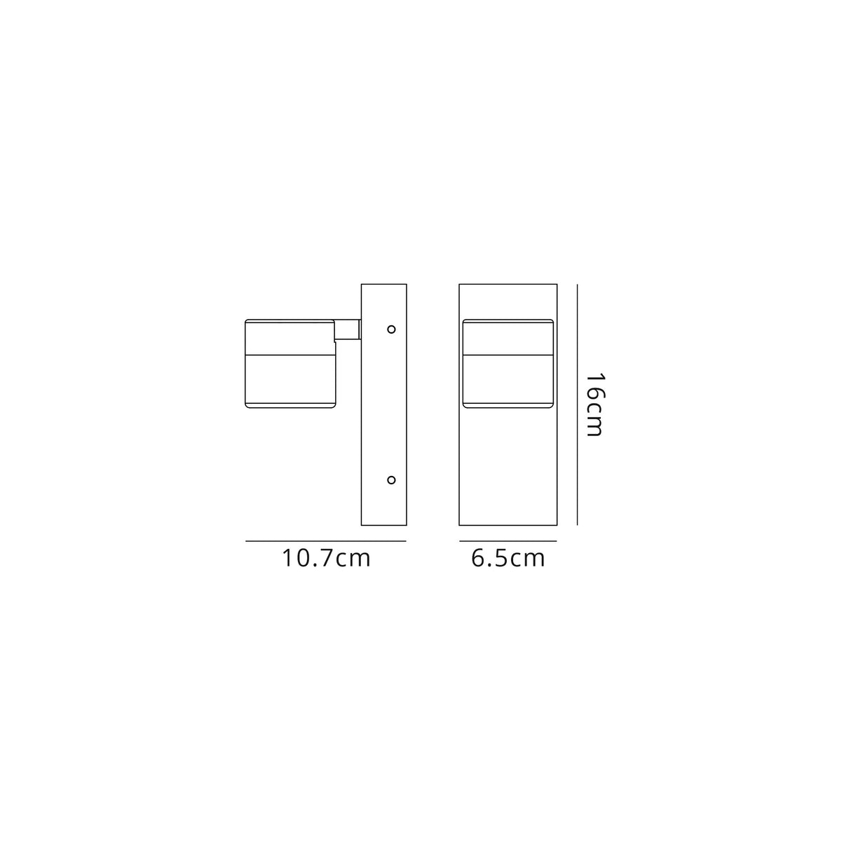 Coady Wall Lamp Single Adjustable, 1 x 5W LED, 4000K, 415lm, IP44, Polished Chrome, 3yrs Warranty