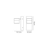 Coady Wall Lamp Single Adjustable, 1 x 5W LED, 4000K, 415lm, IP44, Polished Chrome, 3yrs Warranty