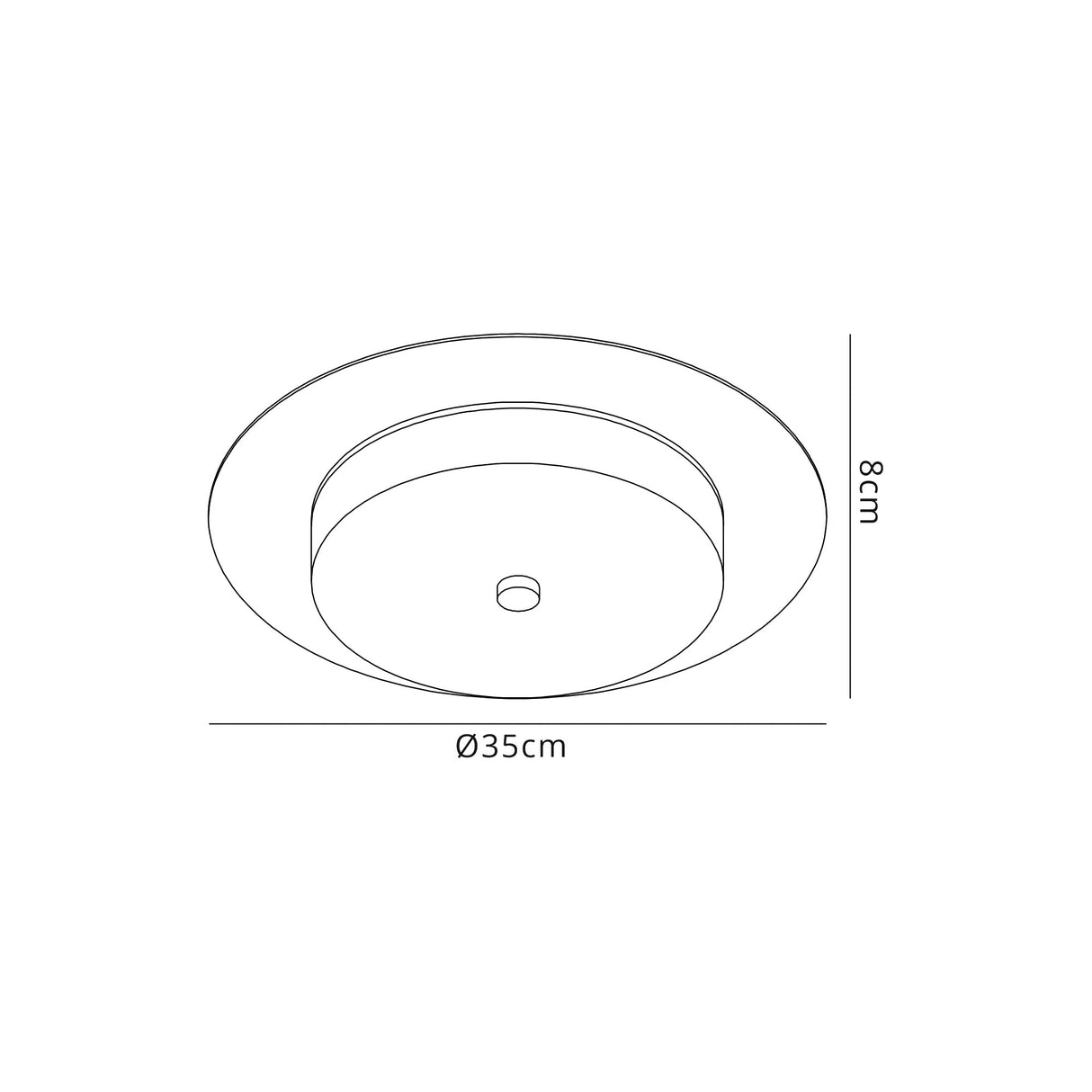 Chambers Ceiling, 18W LED, 3000K, 1080lm, IP44, Satin Gold, 3yrs Warranty