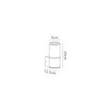 Pascoe Wall Lamp 1 x E27, IP54, Anthracite/Clear, 2yrs Warranty