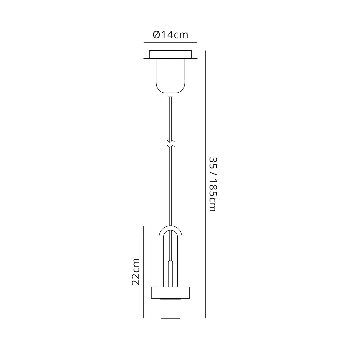 Allardyce Suspension Kit, 1 x E27, Copper/Matt Black