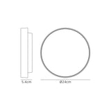 Hepworth Wall Lamp, 1 x 13W LED, 3000K, 300lm, IP65, Gloss Black, 3yrs Warranty