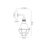 Rush Wall Lamp, 1 Light E27, IP65, Anthracite/Matt White, 2yrs Warranty