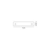 Robson 70mm Collar Ring c/w 3 Screws, White
