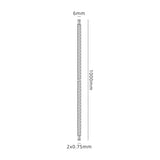 Robson 25m Roll White Braided 2 Core 0.75mm Cable VDE Approved