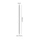 Robson 25m Roll Grey Braided 2 Core 0.75mm Cable VDE Approved