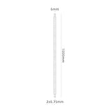 Robson 1m Light Green Braided Twisted 2 Core 0.75mm Cable VDE Approved (qty ordered will be supplied as one continuous length)