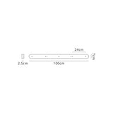 Robson 5 Hole 1000mm White Canopy Kit