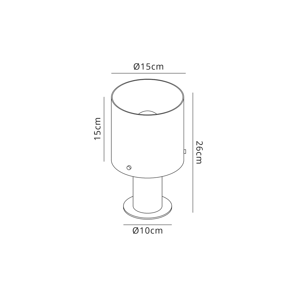 Chisholm Table Lamp, 1 Light Table Lamp E27, Mocha/Amber Glass