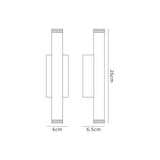Robson Wall Lamp, 2 x 3W LED, 3000K, 300lm, IP54, Black, 3yrs Warranty
