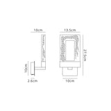 Greeves Switched Wall Lamp, 1 x 4.5W LED, 3000K, 137lm, Polished Chrome, 3yrs Warranty