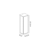 Ord Flush Wall Lamp, 1 x E27, IP65, Anthracite, 2yrs Warranty