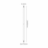 Robson 1m Clear 3 Core 0.75mm Cable VDE Approved (qty ordered will be supplied as one continuous length)