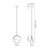 Kay Double Ring Single Pendant, 1 Light E27, Matt Black / Painted Gold, G95/120 Lamp Recommended