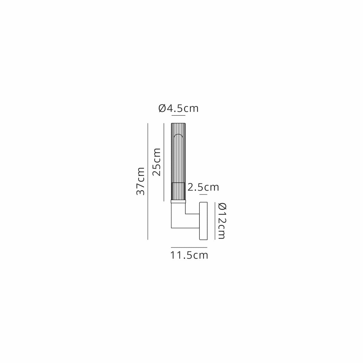 Ferdinand 1 Light Wall, E27, IP44, Antique Brass